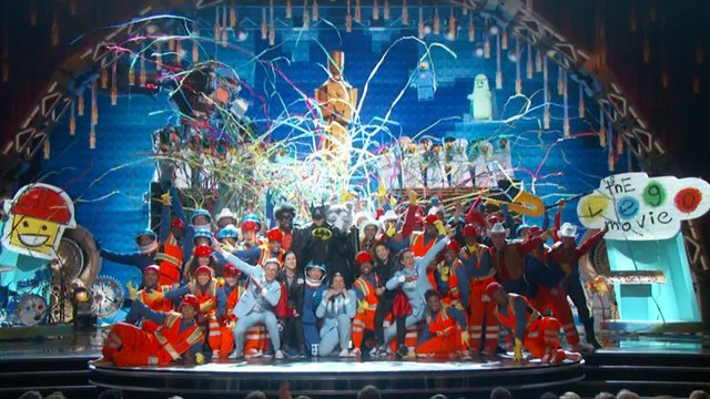 Everything was awesome about that 'Lego Movie' Oscars performance
