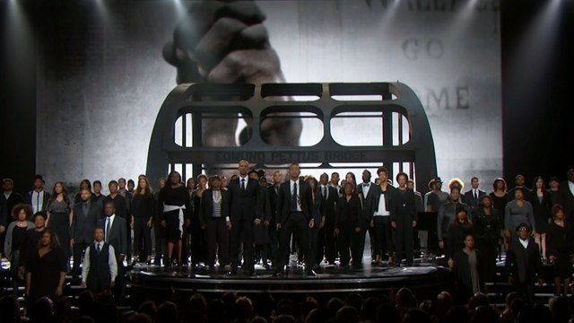 'Glory' wins Best Song Oscar after tear-jerking performance