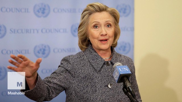 Hillary Clinton addressed her use of private emails