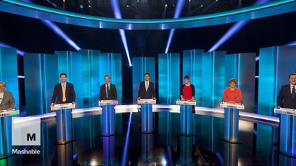 Watch the highlights from the 7-party UK election debate