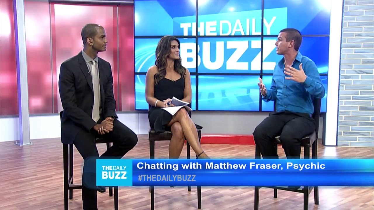 Psychic Medium Matt Fraser Senses Spirits In Studio