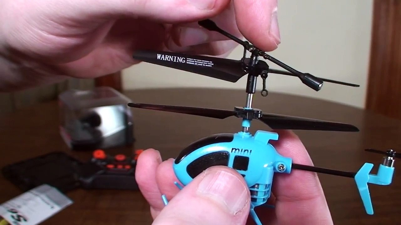 Syma - S6 Mini (so-called "World's Smallest RC Helicopter") - Review and Flight