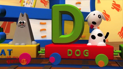 ABC Train | Phonics Train | Phonics Song