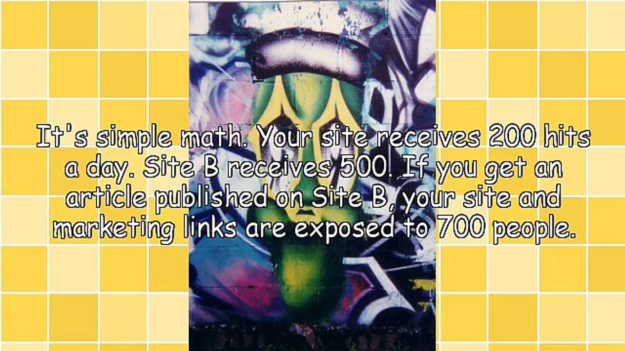 Article Marketing To Boost Site Traffic