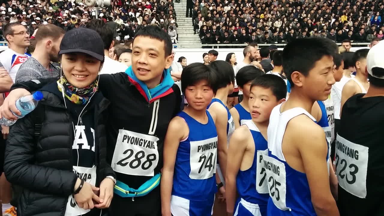 Läufer filmt heimlich Nordkorea-Marathon mit GoPro