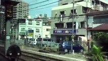 JR日豊本線 車窓 大分駅～西大分駅（815系ワンマン）高架化前