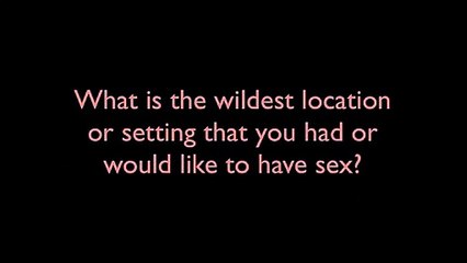 Sex Questions for Couples - Increase Desire for Hot Love