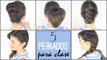 5 peinados faciles para ir a la escuela | 5 back to school hairstyles