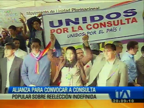 Organizaciones políticas logran acuerdo en pro de una consulta popular