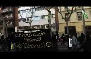 Manifestación contra Novartis en Barcelona (9/02/08)