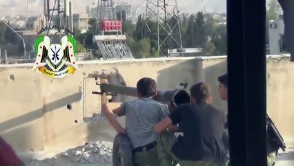 The WAR in SYRIA COMPILATION of COMBAT rebels - brutal shooting, bombs, rockets, RPG...