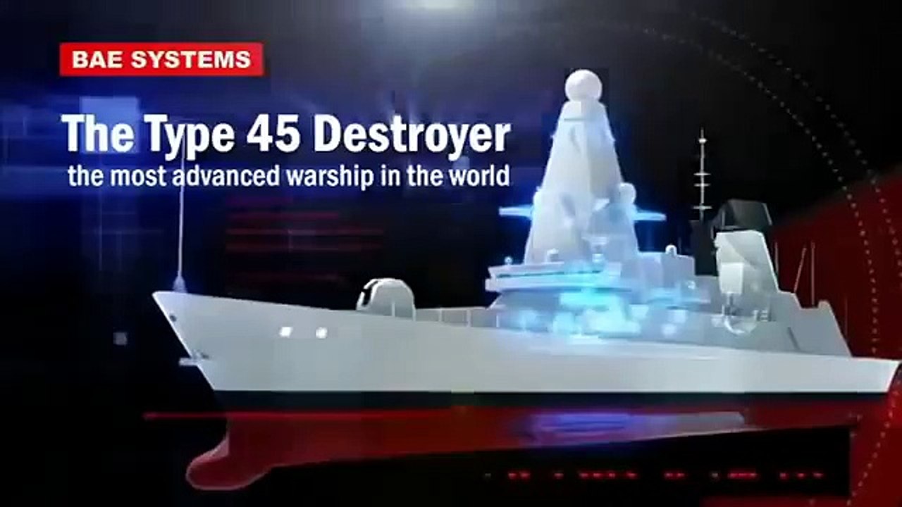 SUPER ADVANCED UK Royal Navy Type 45 Daring class Destroyer