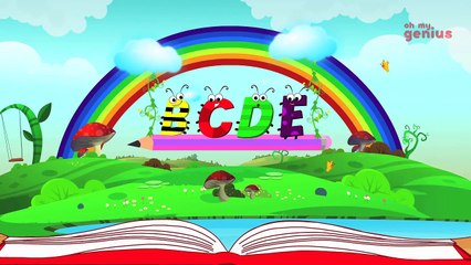 Five Little Alphabets | Five Little Series | Nursery Rhymes