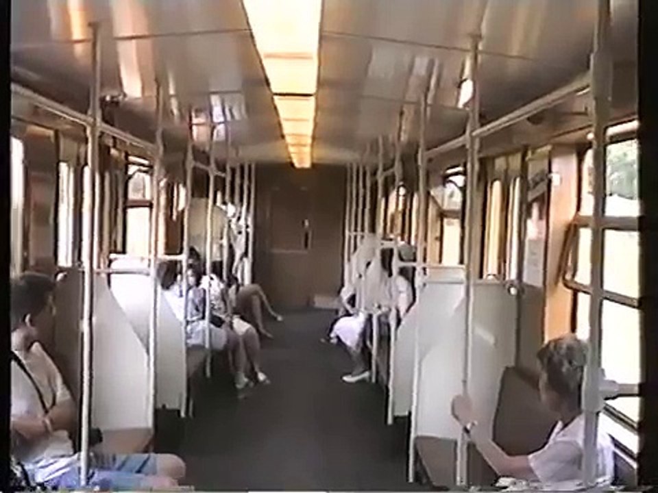 Berlin, U-Bahn Typ E3 Abschied am 16. Juli 1994