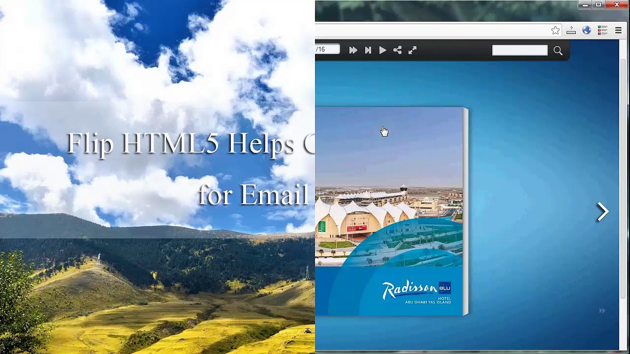 Email Share HTML5 FlipBook to Subscribers with Ease