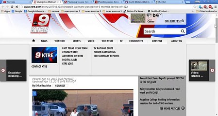 JADE Helm First Strike  Walmart Stores from Texas to Florida Close Today for 6 Months without Notice