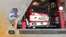 euronews U talk - ¿Por qué los servicios de emergencia del 112 no son accesibles a los sordos?