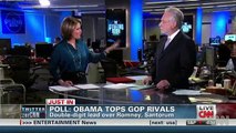 CNN poll: Obama leads Romney, Santorum