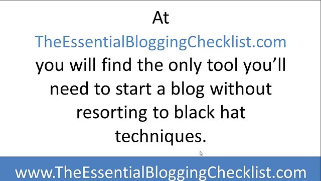 Auto Blog Samurai - Not The Way You Want To Go About Blogging