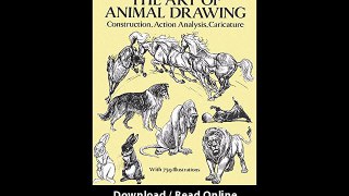 Download The Art of Animal Drawing Construction Action Analysis Caricature Dove