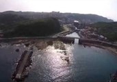 Drone Footage Shows Picturesque Taiwanese Fishing Port