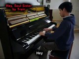 Train- Hey Soul Sister (Piano Cover) Music Video