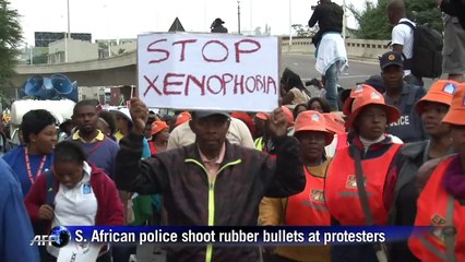 Anti-xenophobia march turns violent in Durban