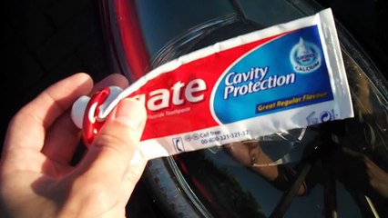 How To Clean Civic Type R Headlights with Toothpaste