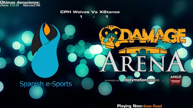 CSGO: Spanish e-Sports - 99Damage ARENA - CPH Wolves Vs X6tence 2/3 (REPLAY)
