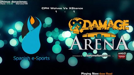 CSGO: Spanish e-Sports - 99Damage ARENA - CPH Wolves Vs X6tence 2/3 (REPLAY)