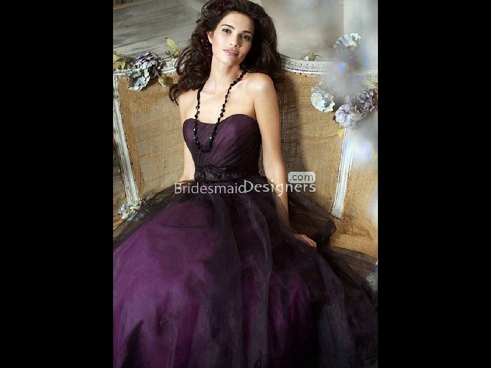 Eggplant Bridesmaid Dresses 2015 | Eggplant Bridesmaid Gowns
