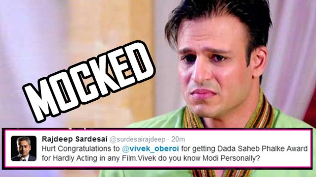 Vivek Oberoi MOCKED On Twitter | Dadasaheb Phalke Award