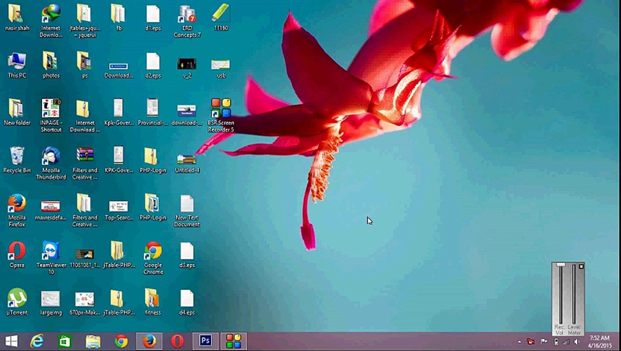 Color and Brightsness Settings in Adobe Photoshop CS 6