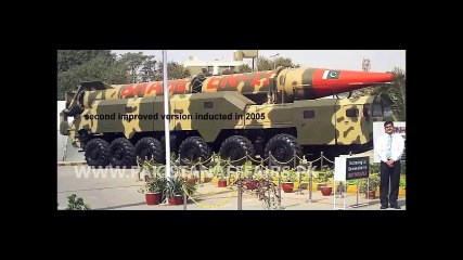 Urdu video about Pakistans shaheen 2 ballistic missile