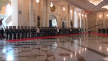 Cumhurbaşkanı Erdoğan, Kazakistan Devlet Başkanı Tarafından Resmi Törenle Karşılandı