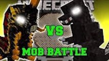 BATTRA LARVA VS GODZILLA - Minecraft Mob Battles - Minecraft Mods