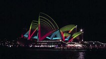 Sydney Opera House Vivid Lighting Festival by SUPERBIEN 2011. Оперный Театр Сиднея, Фестиваль VIVID