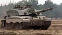 British Army Challenger Tanks on Manoeuvres During Exercise Black Eagle in Poland HD