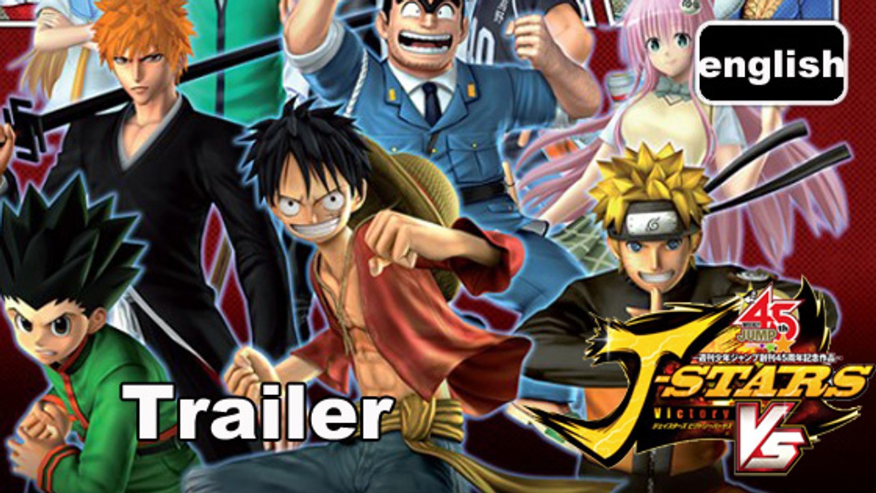 J-Stars Victory VS+ - Trailer "Battle Stars" (PS4 PS3 PS Vita) [HD]