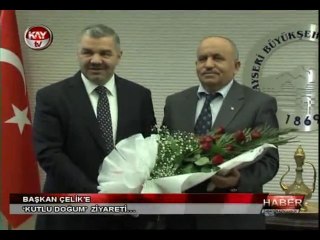 BAŞKAN ÇELİK'E ‘KUTLU DOĞUM’  ZİYARETİ…