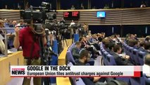 European Union files antitrust charges against Google