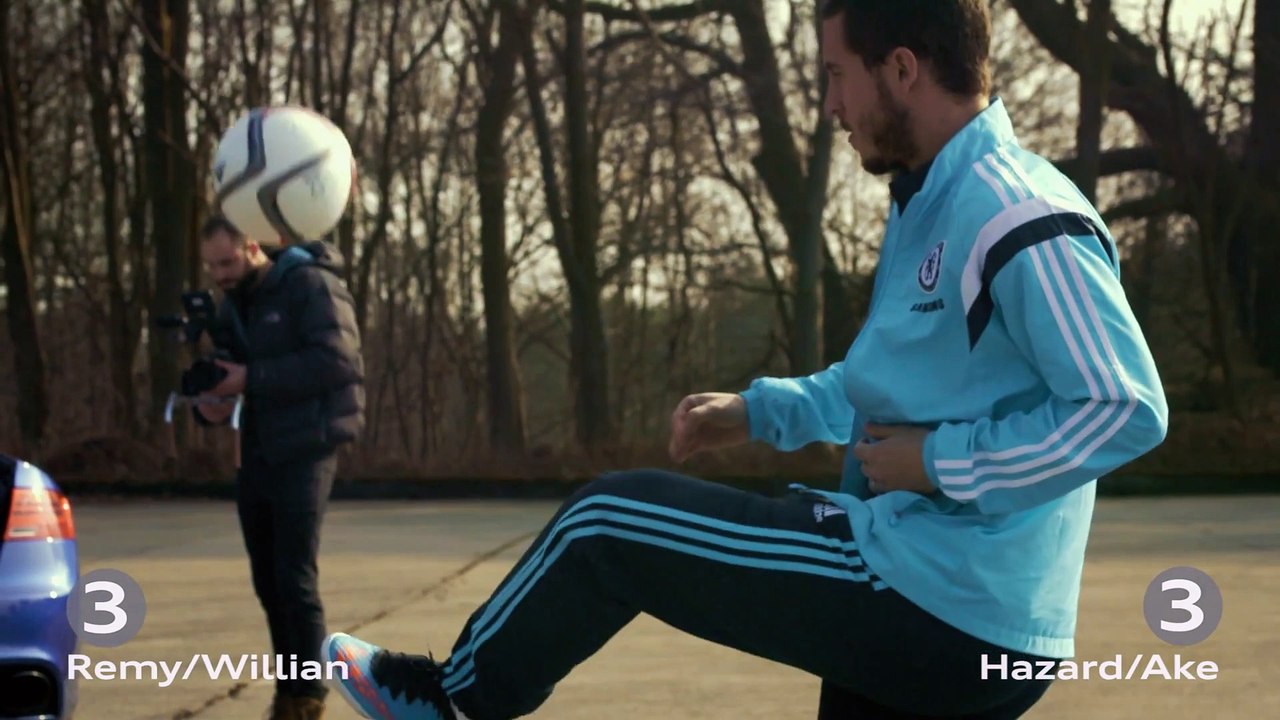 Hazard, Willian, Remy & Ake Audi Challenge