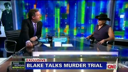 Actor Robert Blake talks about the death of his wife.