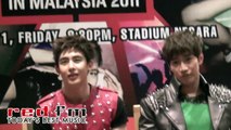 2PM Hands Up Asia Tour in Malaysia 2011 Press Conference