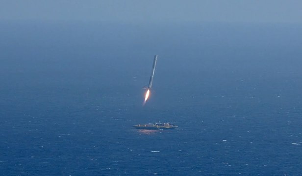 Crash : SpaceX manque de peu le second atterrissage du Falcon 9