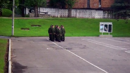 Of Russian soldiers sing Barbie Girl