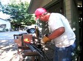 How to Forge Metal: Basic Metal Working Techniques : How to Create a Vine: Metal Forging Technique