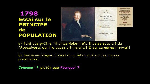 Malthus, Lamark, Darwin : Qui a dit quoi ? (Musée de l’Homme hors les murs )