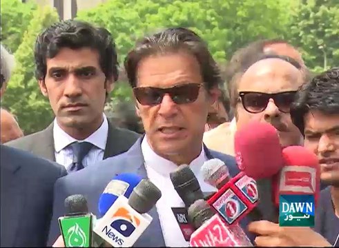 Imran to submit evidence before judicial commission