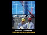Download Construction Law for Managers Architects and Engineers By Nancy J Whit